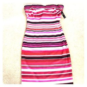 NY&C Multi Strapless Dress for Spring